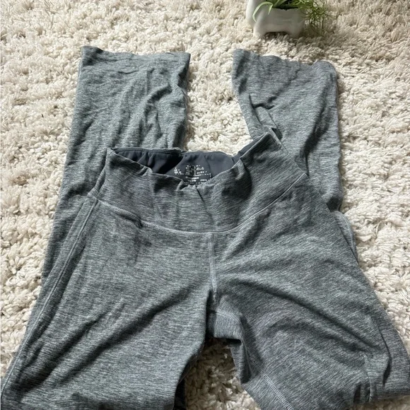 Dark Gray Leggings with Logo - Picture 1 of 8